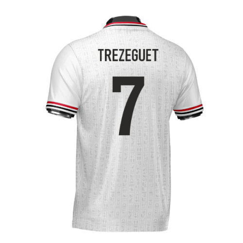 Egypt DNA White Concept Football Jersey (Wolvate) Adult Short Sleeve (Trezeguet 7)