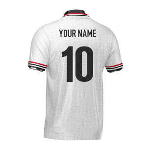 Egypt DNA White Concept Football Jersey (Wolvate) Adult Short Sleeve