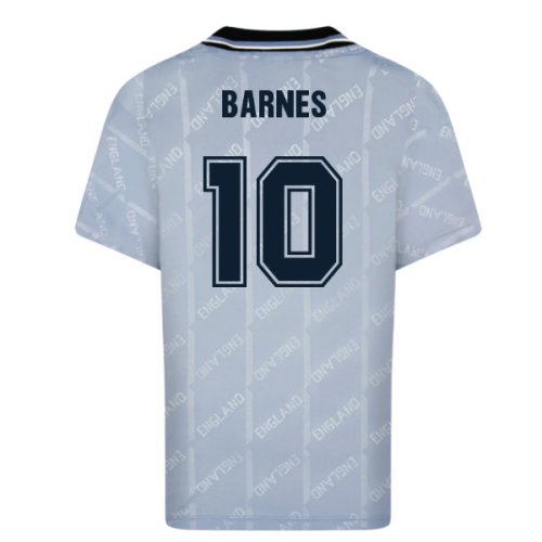 England 1993 Third Retro Shirt (Barnes 10)