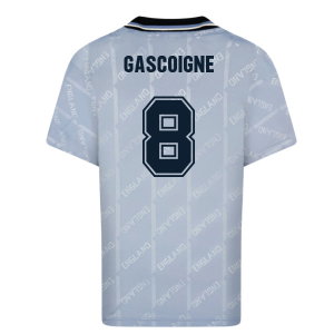 England 1993 Third Retro Shirt (Gascoigne 8)