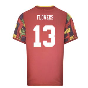 England 1996 Away Retro Goalkeeper Shirt (Flowers 13)