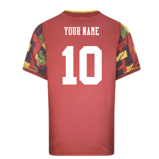 England 1996 Away Retro Goalkeeper Shirt (Your Name)