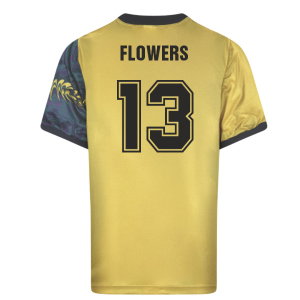 England 1996 Home Retro Goalkeeper Shirt (Flowers 13)