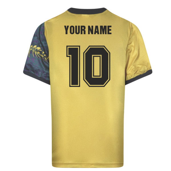 England 1996 Home Retro Goalkeeper Shirt (Your Name)