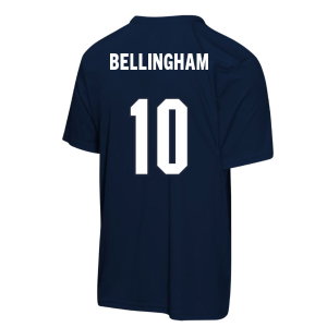 England FIFA World Cup 2026™ T-Shirt (Navy) - Kids (Bellingham 10)