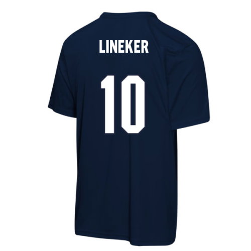 England FIFA World Cup 2026 T-Shirt (Navy) (Lineker 10)