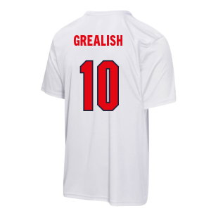 England FIFA World Cup 2026™ T-Shirt (White) (Grealish 10)