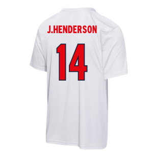 England FIFA World Cup 2026™ T-Shirt (White) (J.Henderson 14)