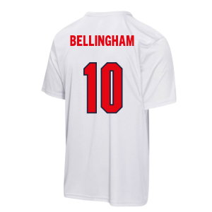 England FIFA World Cup 2026™ T-Shirt (White) - Kids (Bellingham 10)