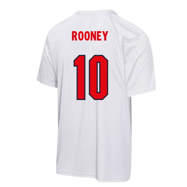 England FIFA World Cup 2026™ T-Shirt (White) - Kids (Rooney 10)