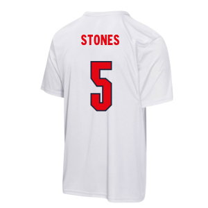 England FIFA World Cup 2026™ T-Shirt (White) - Kids (Stones 5)