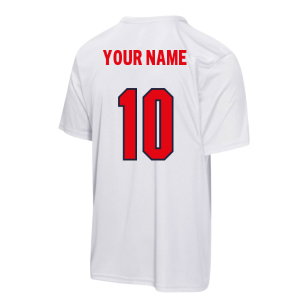 England FIFA World Cup 2026™ T-Shirt (White) - Kids (Your Name)