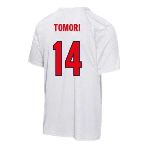 England FIFA World Cup 2026 T-Shirt (White) (Tomori 14)