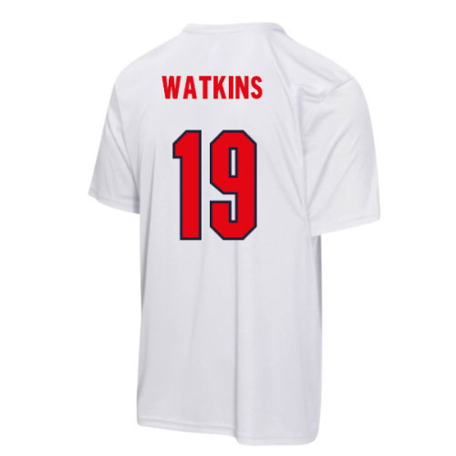 England FIFA World Cup 2026 T-Shirt (White) (Watkins 19)