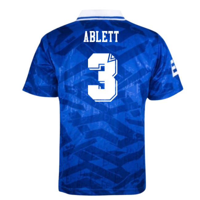 Everton 1992 Home Retro Shirt (Ablett 3)