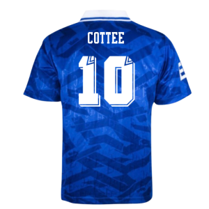 Everton 1992 Home Retro Shirt (Cottee 10)