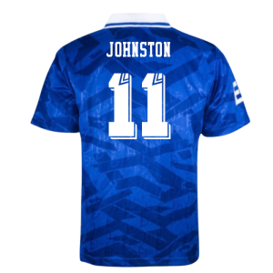 Everton 1992 Home Retro Shirt (Johnston 11)