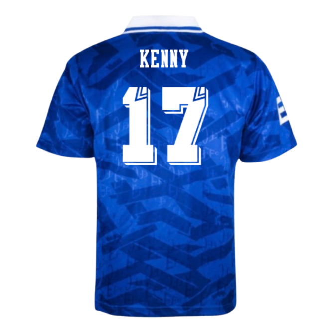 Everton 1992 Home Retro Shirt (Kenny 17)