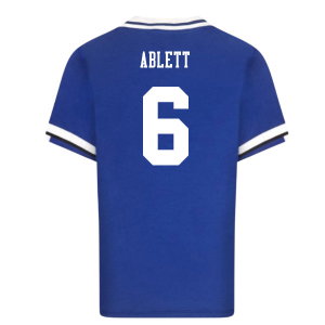 Everton 1994 Home Retro Football Shirt (Ablett 6)