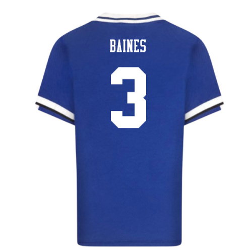 Everton 1994 Home Retro Football Shirt (BAINES 3)