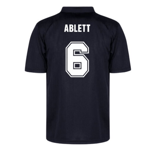 Everton 1995 Black Out Retro Shirt (Ablett 6)