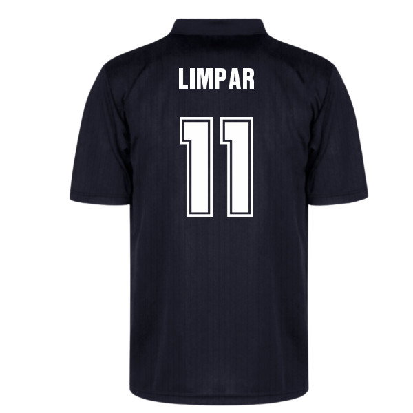 Everton 1995 Black Out Retro Shirt (Limpar 11)