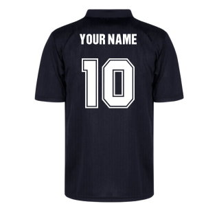 Everton 1995 Black Out Retro Shirt (Your Name)