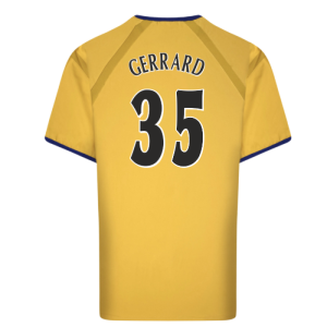 Everton 2003 Anniversary Retro Away Shirt (Gerrard 35)