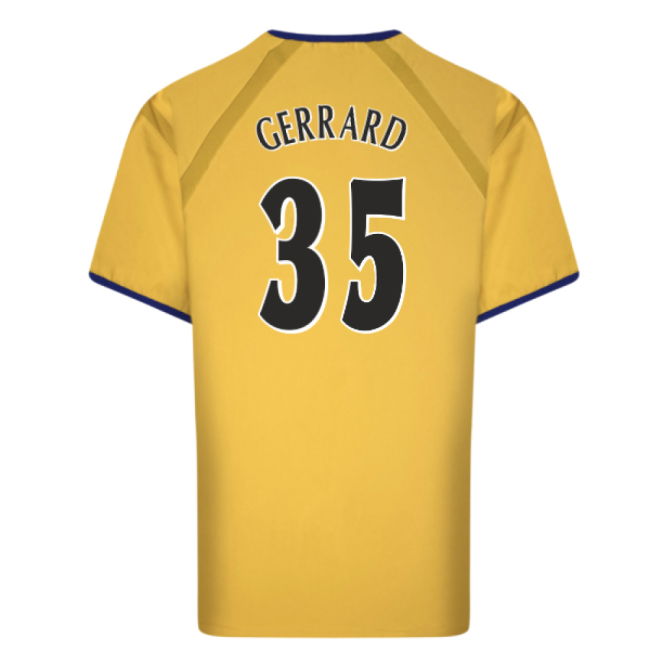 Everton 2003 Anniversary Retro Away Shirt (Gerrard 35)