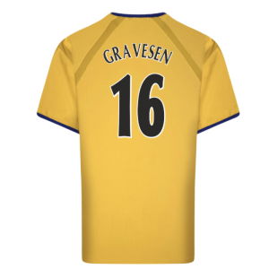 Everton 2003 Anniversary Retro Away Shirt (Gravesen 16)