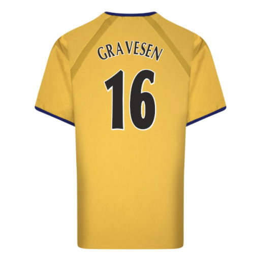 Everton 2003 Anniversary Retro Away Shirt (Gravesen 16)