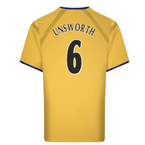 Everton 2003 Anniversary Retro Away Shirt (Unsworth 6)