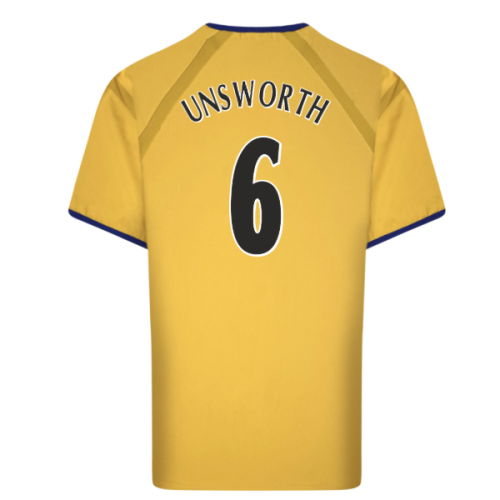 Everton 2003 Anniversary Retro Away Shirt (Unsworth 6)