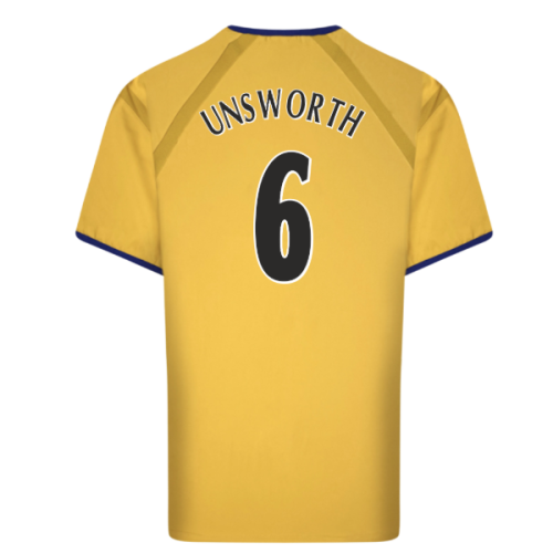 Everton 2003 Anniversary Retro Away Shirt (Unsworth 6)