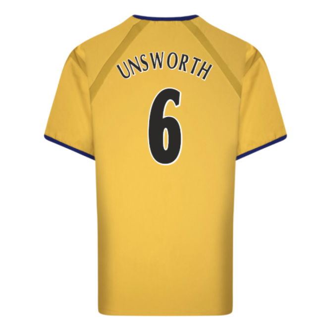 Everton 2003 Anniversary Retro Away Shirt (Unsworth 6)