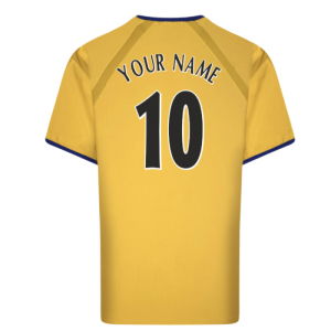 Everton 2003 Anniversary Retro Away Shirt (Your Name)