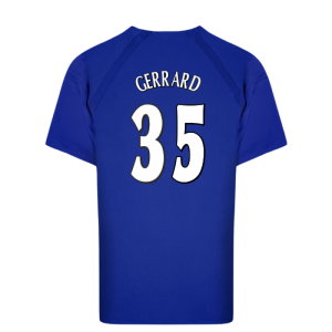 Everton 2003 Anniversary Retro Home Shirt (Gerrard 35)