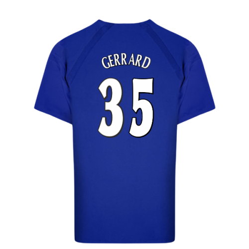 Everton 2003 Anniversary Retro Home Shirt (Gerrard 35)