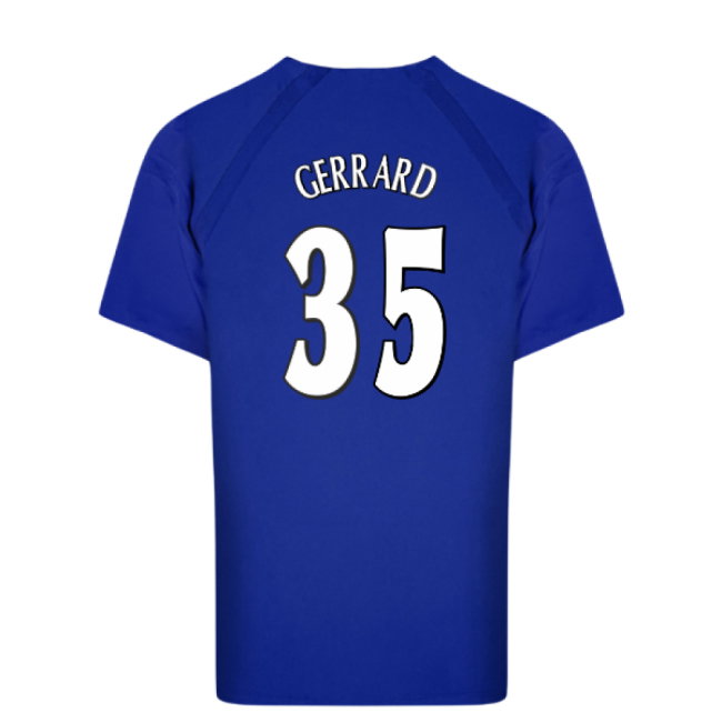 Everton 2003 Anniversary Retro Home Shirt (Gerrard 35)