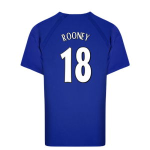 Everton 2003 Anniversary Retro Home Shirt (Rooney 18)