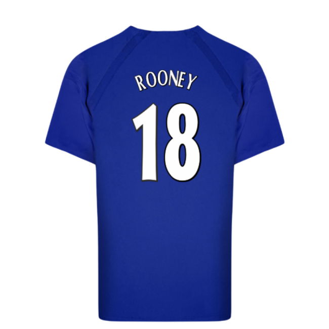 Everton 2003 Anniversary Retro Home Shirt (Rooney 18)