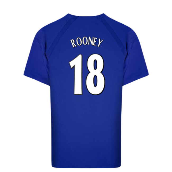Everton 2003 Anniversary Retro Home Shirt (Rooney 18)