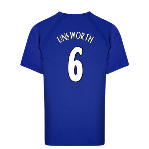 Everton 2003 Anniversary Retro Home Shirt (Unsworth 6)