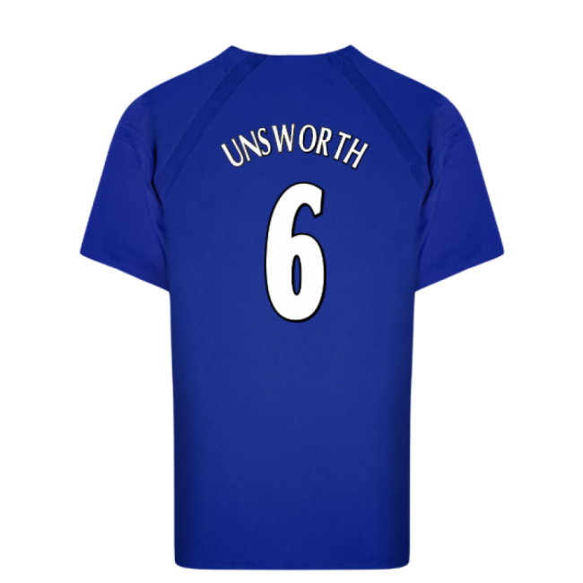Everton 2003 Anniversary Retro Home Shirt (Unsworth 6)