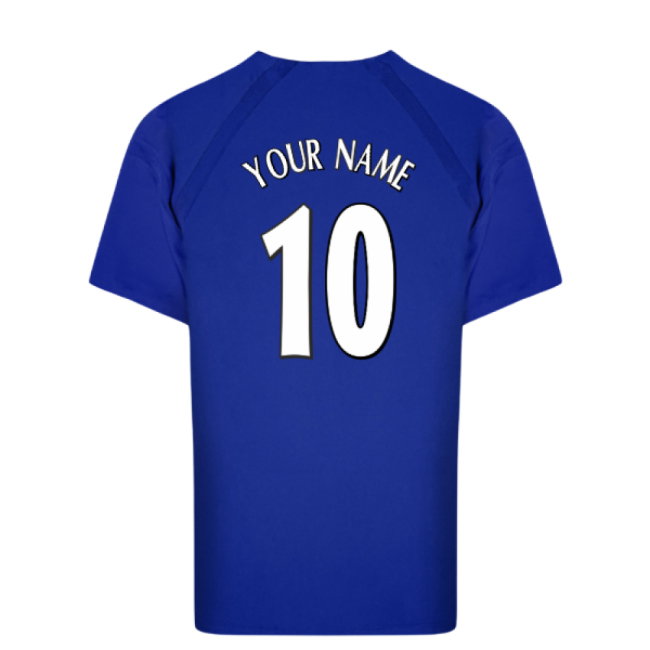 Everton 2003 Anniversary Retro Home Shirt (Your Name)