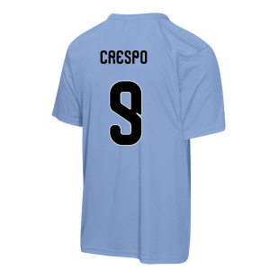 FIFA Argentina 2026 World Cup Poly Tshirt (Blue) (Crespo 9)