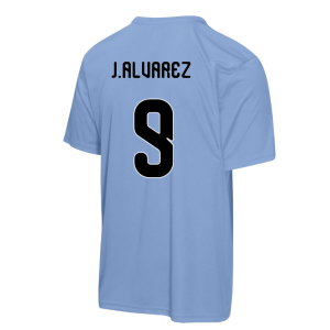 FIFA Argentina 2026 World Cup Poly Tshirt (Blue) (J.Alvarez 9)