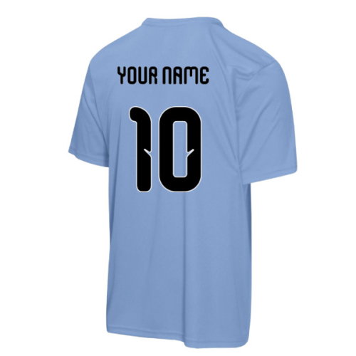 FIFA Argentina 2026 World Cup Poly Tshirt (Blue) (Your Name)