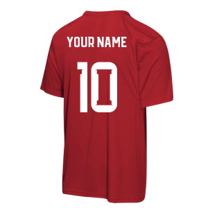 FIFA Spain 2026 World Cup Poly Tshirt (Red)