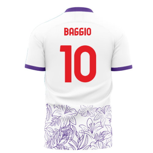 Fiorentina 2026-2027 Concept Kit (Purple/White) Adult Short Sleeve (Baggio 10)